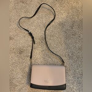 kate spade Black and Cream Crossbody Bag / Clutch